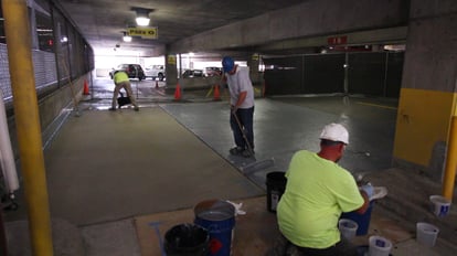 PUMA Coating in Indianapolis Parking Garage